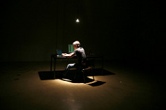 Lone Hacker in Wharehouse by Brian Klug